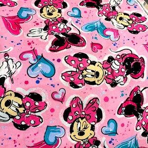Minnie Mouse Cotton Fabric sold by the yard